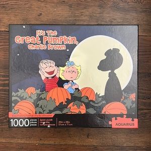 Charlie Brown Halloween puzzle